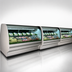 Thumbnail image #4 for Howard-McCray 40E Series Remote Refrigerated Deli Meat & Cheese Service Case, 75.5-Inch, Curved Glass, LED Lighting