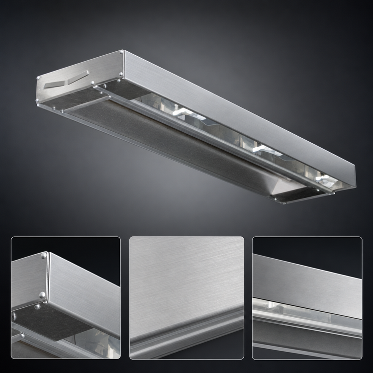 Product image #4 for Eagle RedHots 108-Inch Single Lighted Strip Heat Lamp with Remote, 120V, Standard Wattage