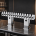 Thumbnail image #4 for Perlick Extra High 12-Faucet Countertop Glycol-Cooled Bridge Tee Draft Beer Tower, Polished Chrome
