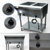 Thumbnail image #4 for Advance Tabco Triumph Supreme 2-Well Electric Open Well Hot Food Table with Undershelf and Cutting Board, 208/240V