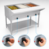 Thumbnail image #4 for BevLes Electric Dry Heat Steam Table with 3 Open Wells, 44 Inch Wide