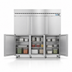 Thumbnail image #4 for Hoshizaki Steelheart Three-Section Reach-In Freezer with Half-Height Solid Doors, 79.03 Cu. Ft.