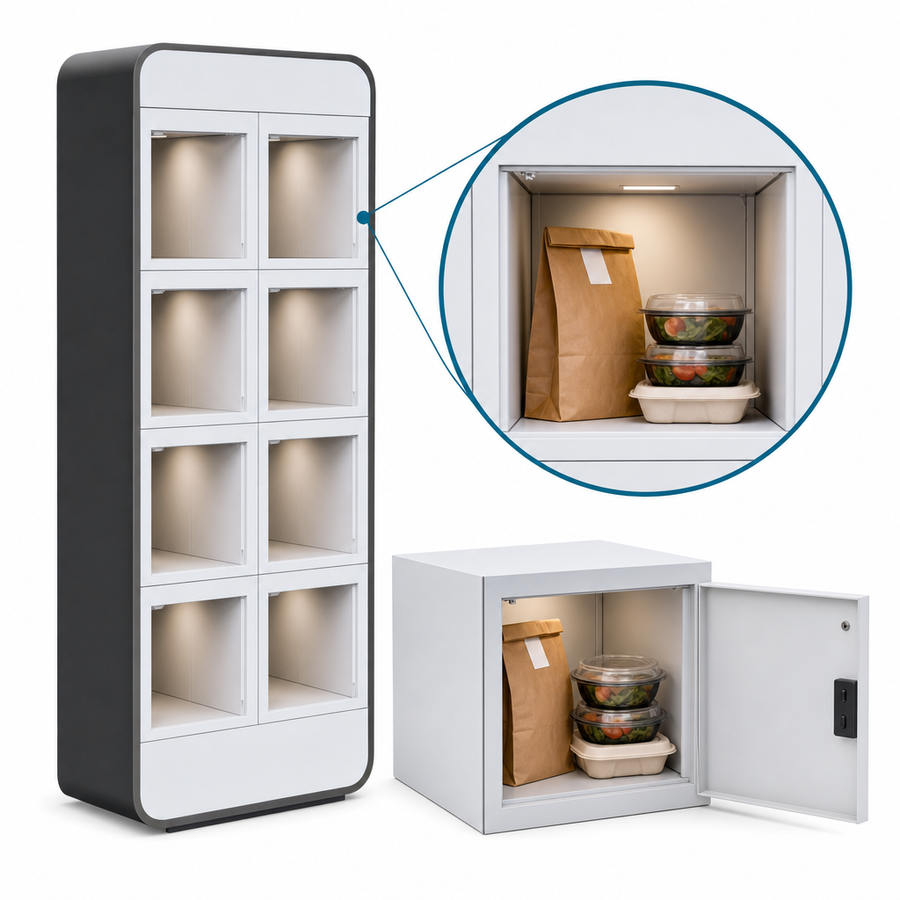 Eight Individually Insulated Cubbies