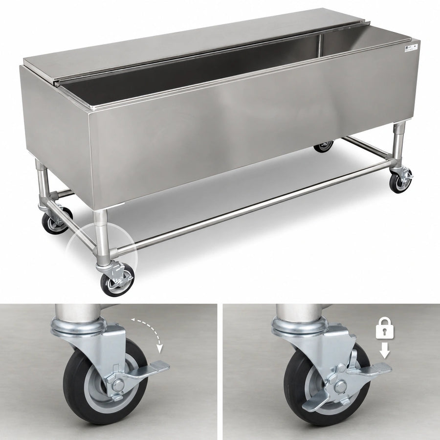 Mobile with Locking Casters