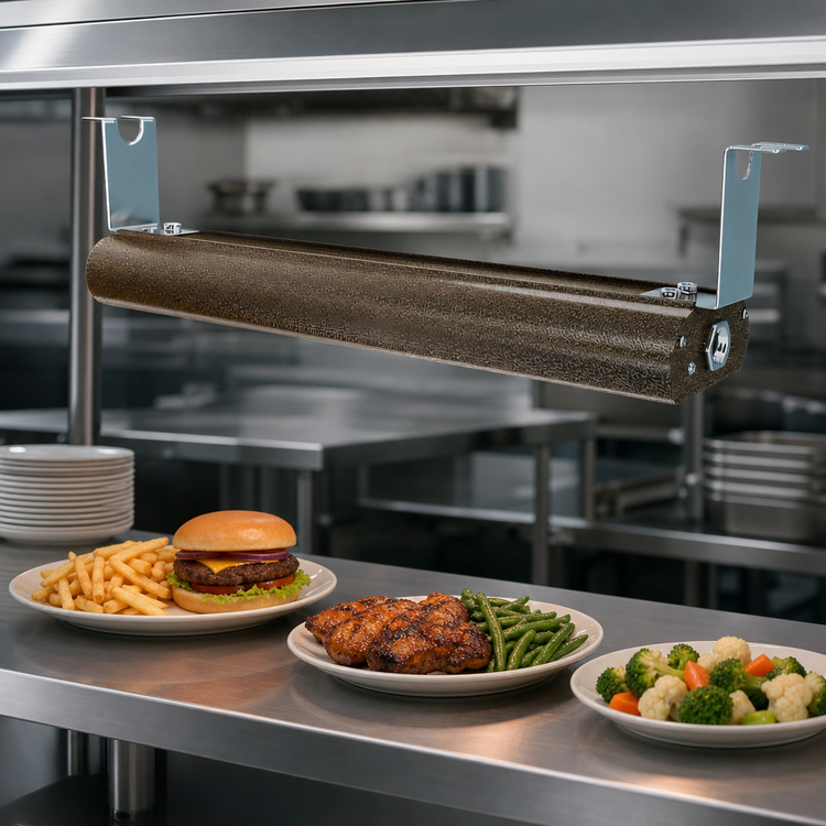 Product image #4 for Vollrath 66-Inch Low Profile Unlighted Single Strip Heat Lamp with Remote Toggle Switch, 120V