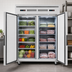 Thumbnail image #4 for Everest Refrigeration ESWRF2 Two-Section Dual Temperature Reach-In Refrigerator/Freezer Combo, 59-Inch Wide, Top-Mount Compressor