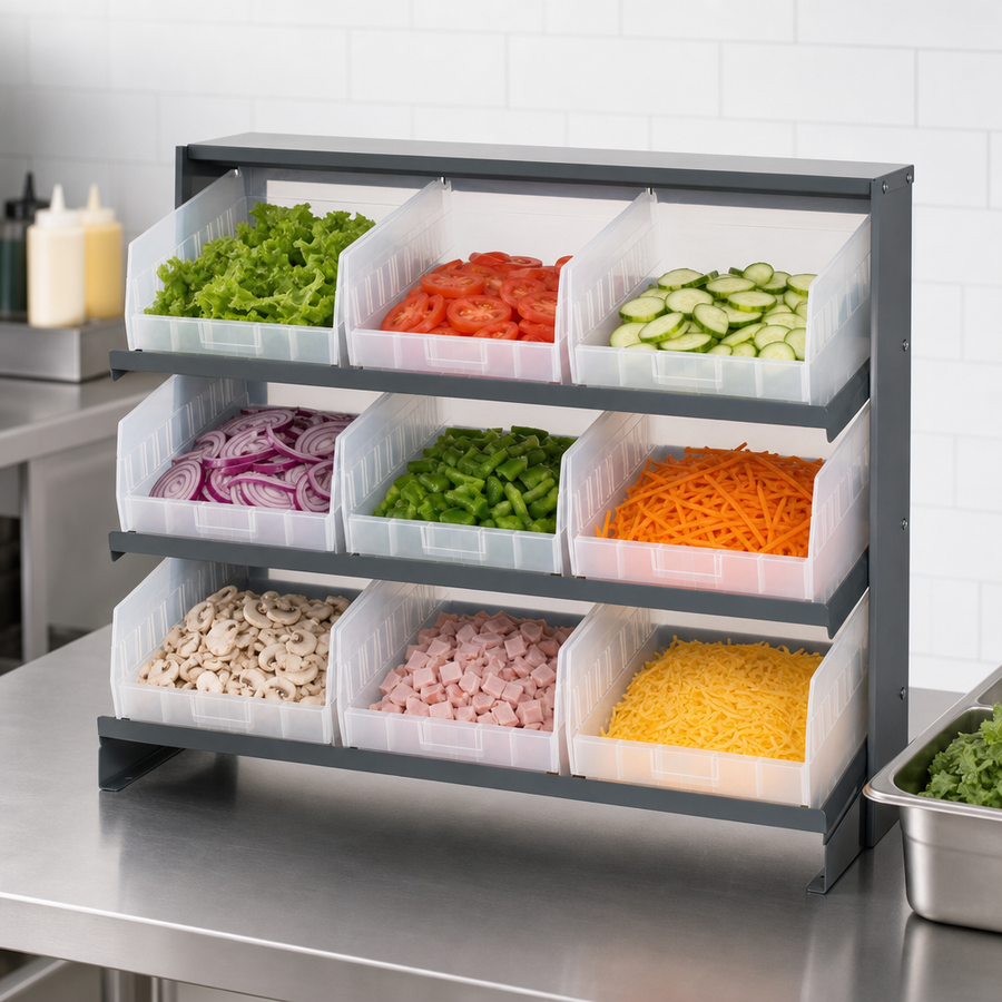 Three-Shelf Configuration