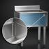 Thumbnail image #4 for Eagle Group 2200 Series Underbar Ice Bin/Cocktail Unit, 36 x 24 Inches, 151 lb. Capacity