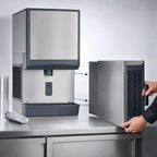 Thumbnail image #4 for Follett Products, LLC (Middleby) Symphony Plus 25CI414W-SI Countertop Chewblet Nugget Ice Dispenser, Water-Cooled, 425 lb/Day, 25 lb Storage
