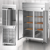 Thumbnail image #4 for Beverage-Air P Series Two-Section Hinged Glass Door Pizza Holding Cabinet, 46.5 Cu. Ft.