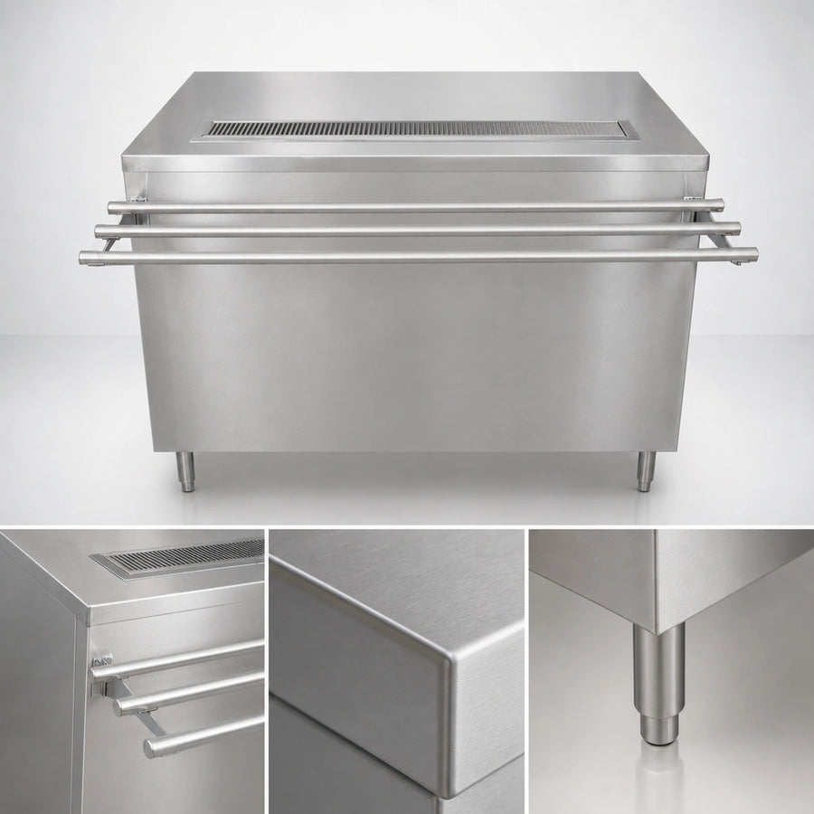 18-Gauge Stainless Steel Body