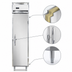 Thumbnail image #4 for Continental Refrigerator D1FSENSA Designer Slim Line 1-Section Narrow Full-Height Solid Door Reach-In Freezer