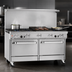 Thumbnail image #4 for Southbend Ultimate 60-Inch Gas Restaurant Range with 4 Open Burners, 36-Inch Charbroiler, and 2 Standard Ovens