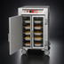 Thumbnail image #4 for Metro C5 6 Series Half-Height Mobile Pass-Thru Heated Holding Cabinet with Combination Doors and Universal Wire Slides