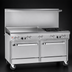 Thumbnail image #4 for Southbend Ultimate 60-Inch Gas Restaurant Range with 4 Open Burners, 36-Inch Thermostatic Griddle, Standard Oven, and Convection Oven