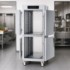 Thumbnail image #4 for Metro C5 C589-SDS-UPDS Full-Height Mobile Pass-Thru Controlled Temperature Holding Cabinet, Dutch Doors, 17 Sheet Pan Capacity