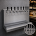 Thumbnail image #4 for Glastender WT-8-SSR Wall Mount Glycol-Cooled 8-Faucet Draft Dispensing Tower
