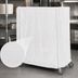 Thumbnail image #4 for Metro White Uncoated Knitted Polyester Cart Cover with Velcro Fastener, 36 x 24 x 62 Inches
