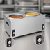 Thumbnail image #4 for Hatco Countertop Dual-Well Wet Soup Warmer, 2 x 11 Qt., 750W, 120V