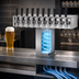 Thumbnail image #4 for Perlick Wide Base 10-Faucet Glycol-Cooled Countertop Tee Draft Beer Tower, Stainless Steel