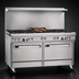 Thumbnail image #4 for Southbend Ultimate 60-Inch Gas Restaurant Range with 4 Pyromax Burners, 24-Inch Charbroiler, and 2 Standard Ovens