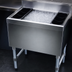 Thumbnail image #4 for Advance Tabco Underbar Basics 30-Inch Stainless Steel Cocktail Unit with 12-Inch Deep Ice Bin and 7-Circuit Cold Plate