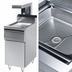 Thumbnail image #4 for Garland Master Series Heavy Duty 17-Inch Wide Frymate Station Storage Base with Stainless Steel Pan and Door