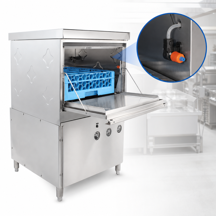Product image #4 for Energy Mizer GL-X Underbar Door-Type Low-Temperature Glass Washer, 24-Inch Cabinet
