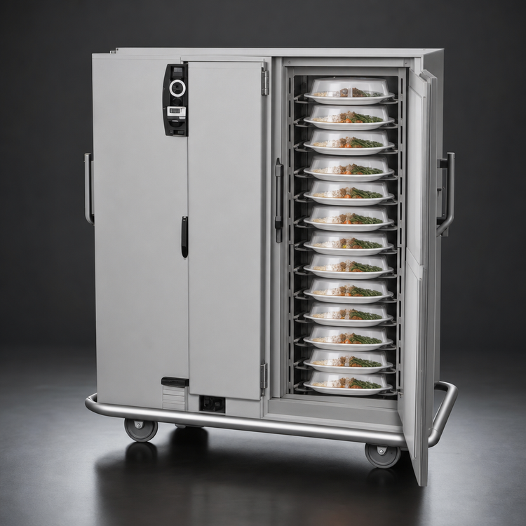 Product image #4 for Metro Insulated Heated Banquet Cabinet, Single Door, 90-Plate Capacity, Quad-Heat Dual Fuel, 120V
