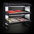 Thumbnail image #4 for Hatco 42-Inch Horizontal Heated Merchandiser Countertop Hot Food Display Warmer with LED Lighting