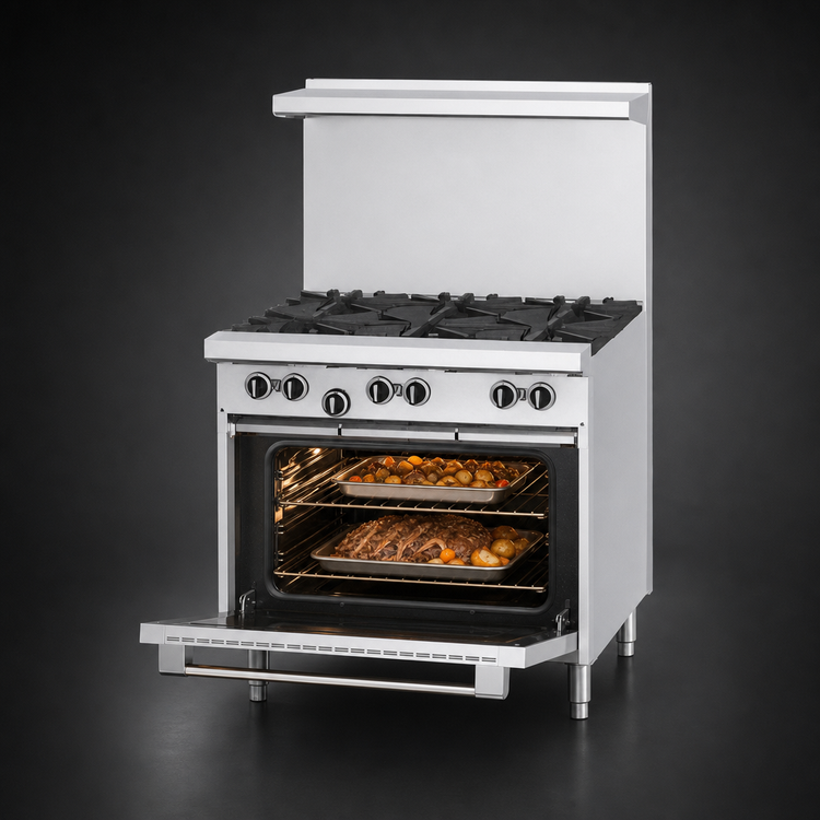 Product image #4 for Garland US Range U Series 36-Inch Gas Restaurant Range with Griddle Top and Standard Oven