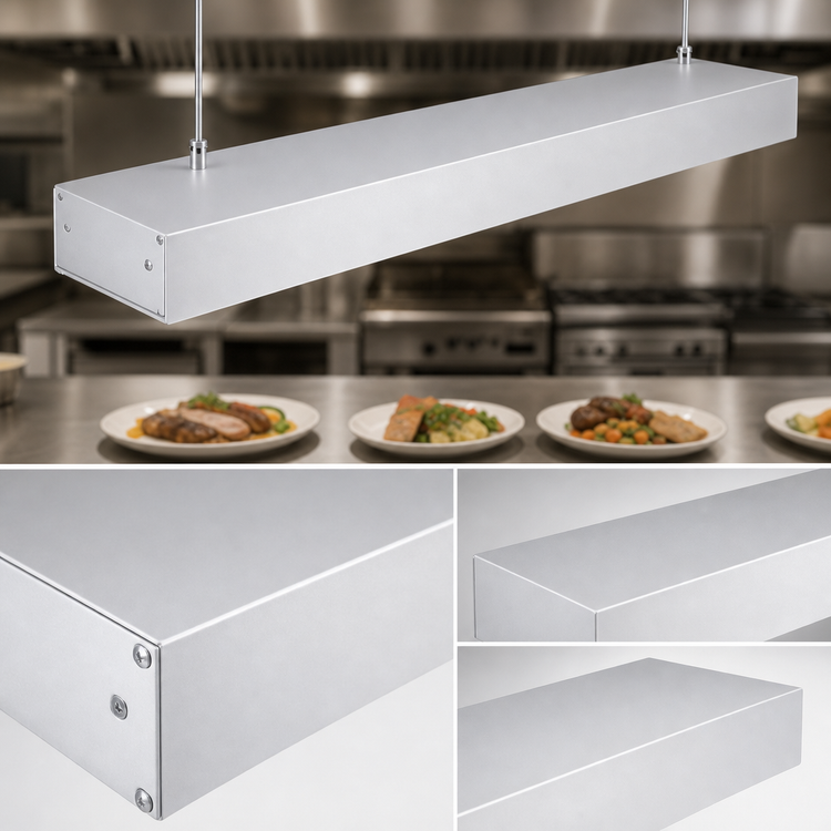 Product image #4 for Hatco Glo-Ray 42-Inch Aluminum High Watt Infrared Strip Heater