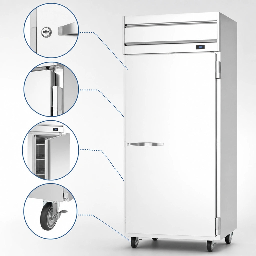 Locking Solid Door