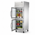 Thumbnail image #4 for True SPEC SERIES 1-Section Pass-Thru Reach-In Refrigerator with 2 Half Glass Front Doors and Solid Rear Door