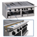 Thumbnail image #4 for Bakers Pride Dante Series C-36RS-R Countertop Gas Radiant Charbroiler, 36-Inch Wide, Stainless Steel