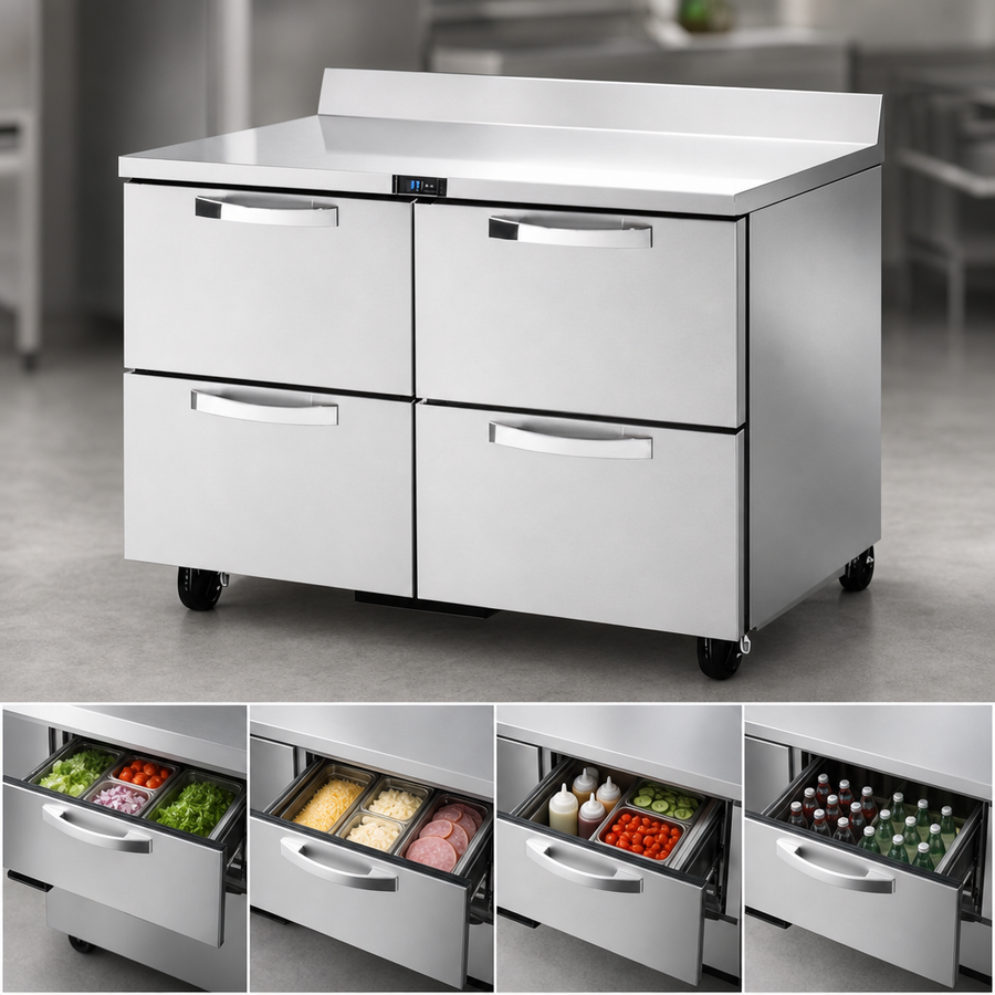 Four Drawer Storage