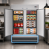 Thumbnail image #4 for KoolMore Two-Section Reach-In Freezer, 47 Cu. Ft., Bottom-Mount Self-Contained, Stainless Steel