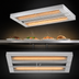 Thumbnail image #4 for Hatco Glo-Ray 60-Inch Double Unlighted Infrared Strip Heater, 2800W, 120V, Aluminum