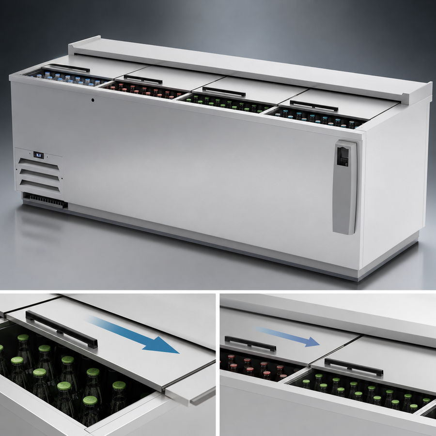 Four Sliding Lids