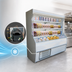 Thumbnail image #4 for Howard-McCray 32E Series 98-Inch Dairy Open Merchandiser, Self-Contained, Open Front, White