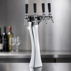 Thumbnail image #4 for Perlick Panther Style 4-Faucet Chrome Wine Dispensing Kit