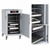 Thumbnail image #4 for Metro C5 8 Series 1/2 Height Mobile Controlled Temperature Heated Holding Cabinet with Solid Doors and Universal Wire Slides