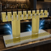Thumbnail image #4 for Countertop Air-Cooled Tee Draft Dispensing Tower, 10 Faucets, Brass Finish