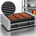 Thumbnail image #4 for Roll-A-Grill 27-Hot-Dog Capacity Roller Grill with 10 GripsIt Coated Rollers
