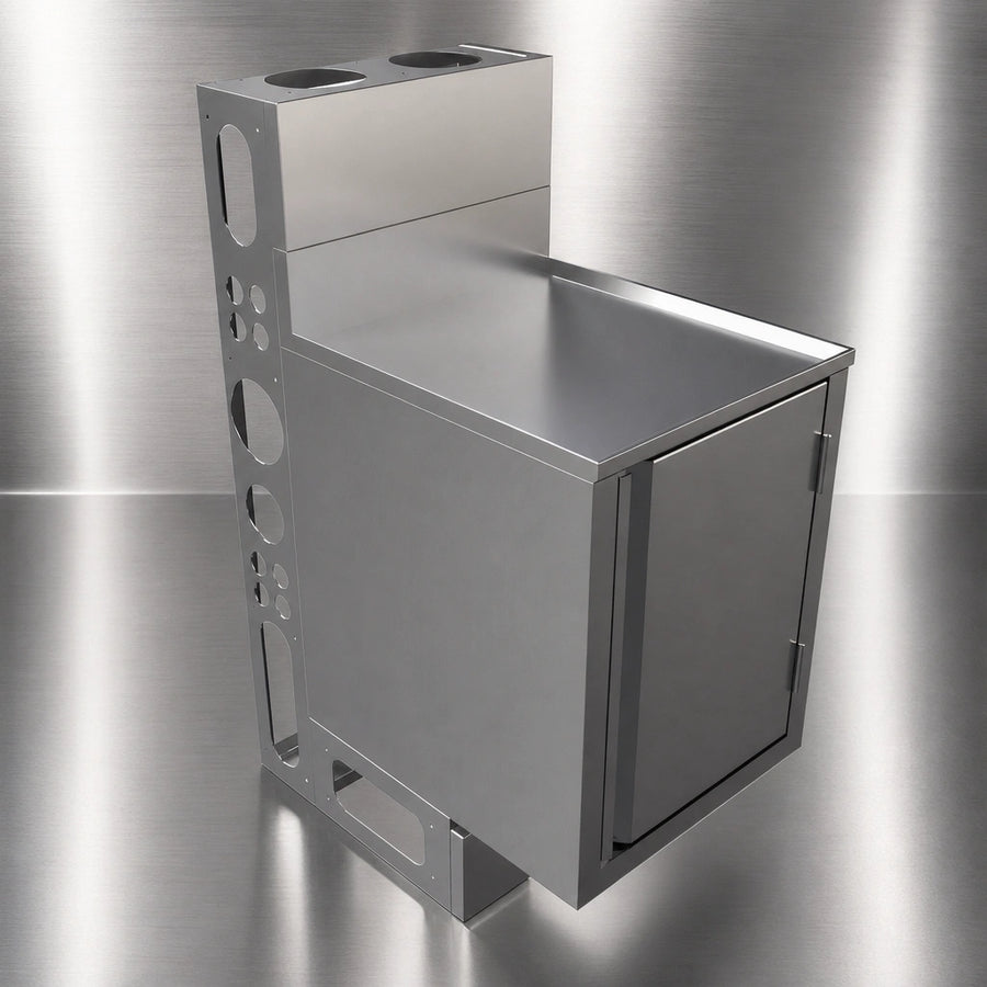 18-Gauge Stainless Steel Construction
