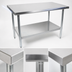 Thumbnail image #4 for John Boos Stallion Economy Stainless Steel Work Table, 84
