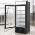 Thumbnail image #4 for Beverage-Air MarketMax One-Section Reach-In Glass Door Merchandiser, 25.97 Cu. Ft., Black, Bottom-Mounted Refrigeration