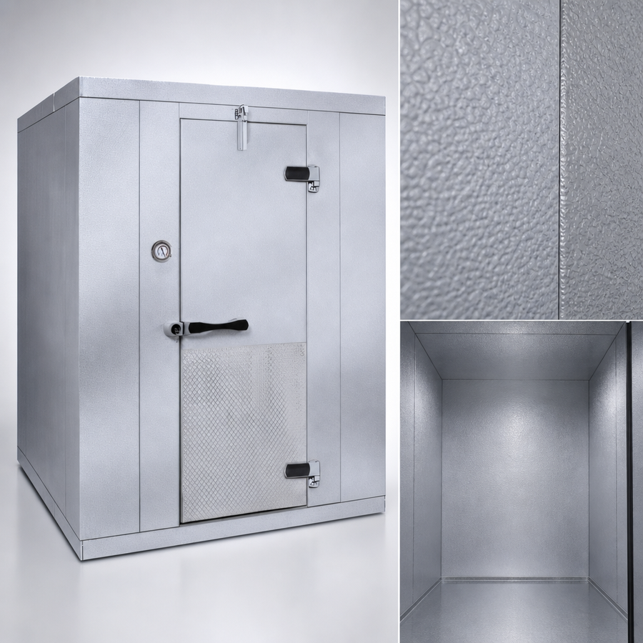 Embossed Galvalume Walls
