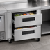 Thumbnail image #4 for Hoshizaki Steelheart 27-Inch One-Section Low Profile Undercounter Refrigerator with Two Drawers