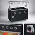Thumbnail image #4 for Vollrath 2-Series Affordable Portable Deluxe 4-Well Mobile Electric Hot Food Station with Buffet-Style Breath Guard